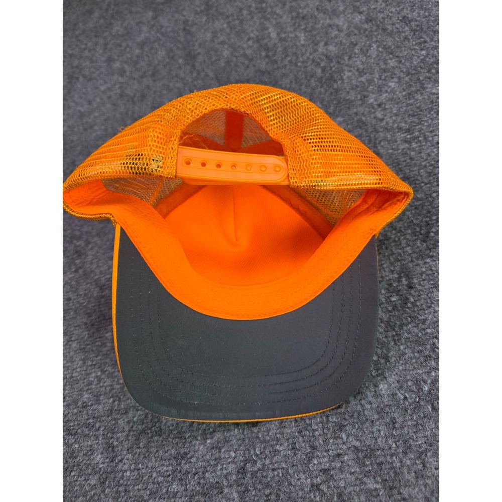 Boco Gear Trucker Hat Unisex OSFA Orange Ragnar Relay Volunteer Sunset Mesh Cap - Picture 5 of 6